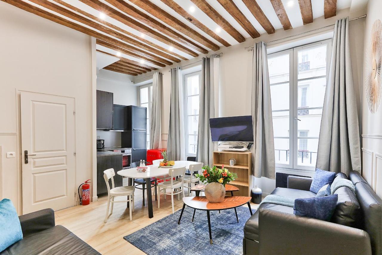 Apartamento 44-Cosy Flat Montorgueil París Exterior foto